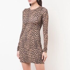 Reformation Smith Dress Cheetah